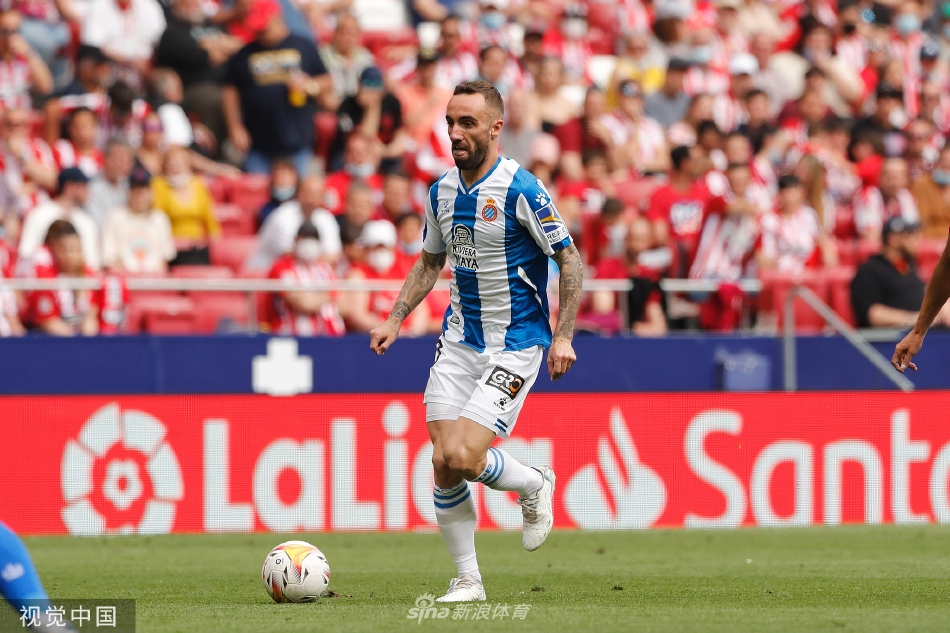 [西甲]马竞2-1西班牙人 武磊替补出场