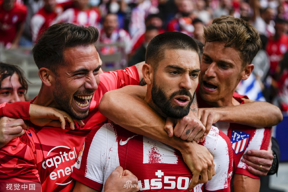 [西甲]马竞2-1西班牙人 武磊替补出场