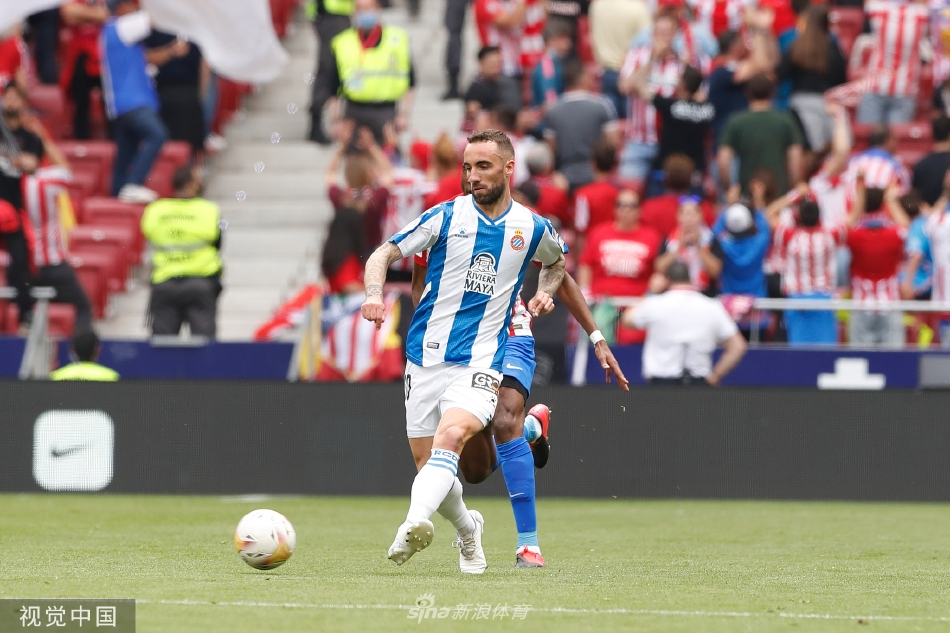[西甲]马竞2-1西班牙人 武磊替补出场