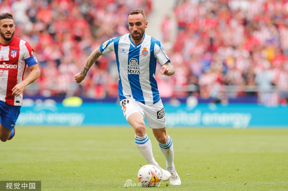 [西甲]马竞2-1西班牙人 武磊替补出场