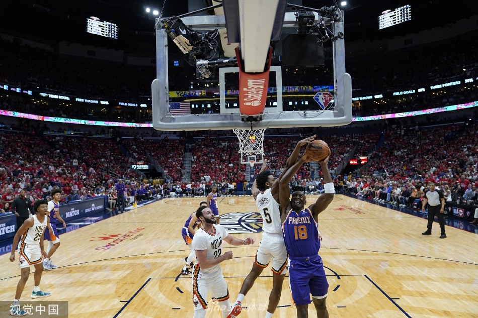 [NBA季后赛]太阳115-109鹈鹕