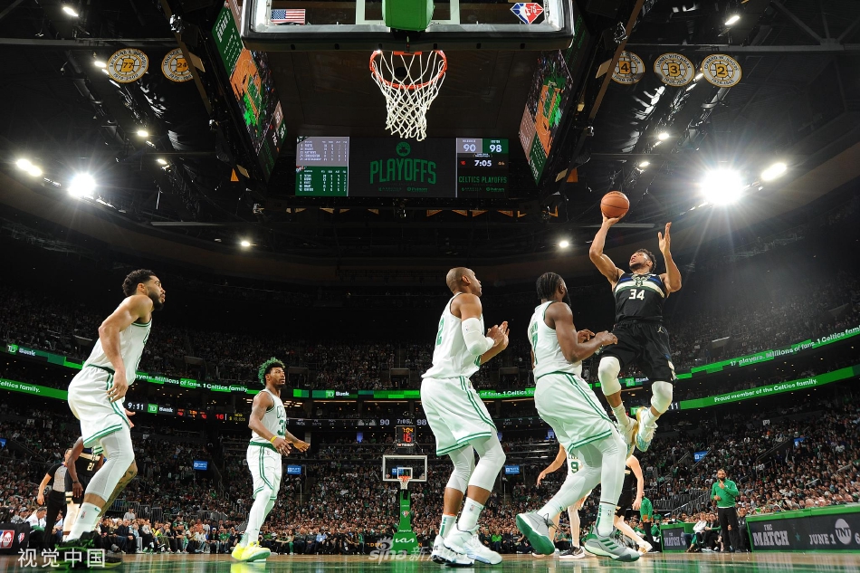 [NBA东部半决赛]雄鹿110-107凯尔特人