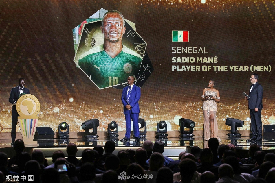 马内荣膺非洲足球先生