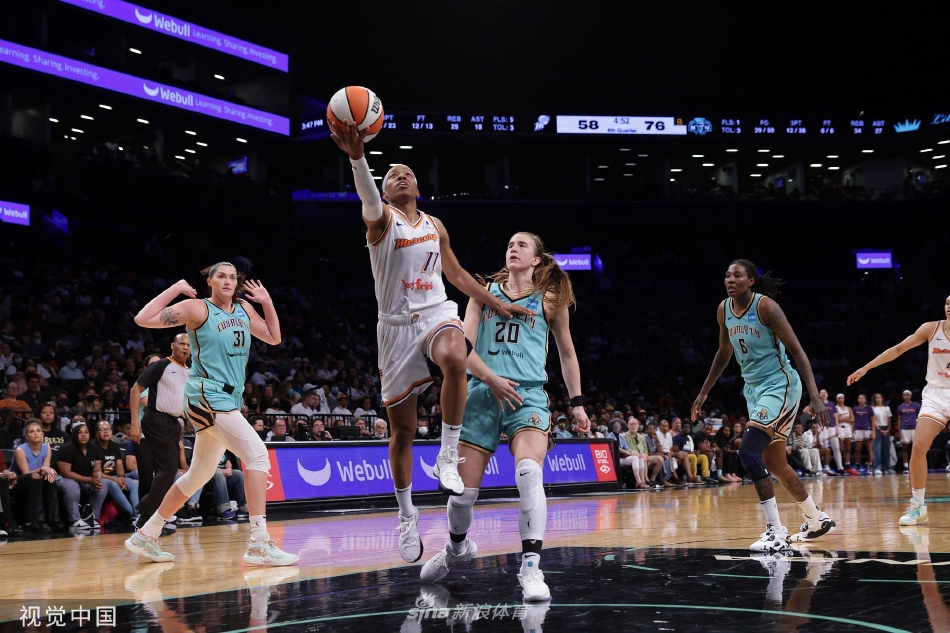 [WNBA常规赛]菲尼克斯水星69-89纽约自由人