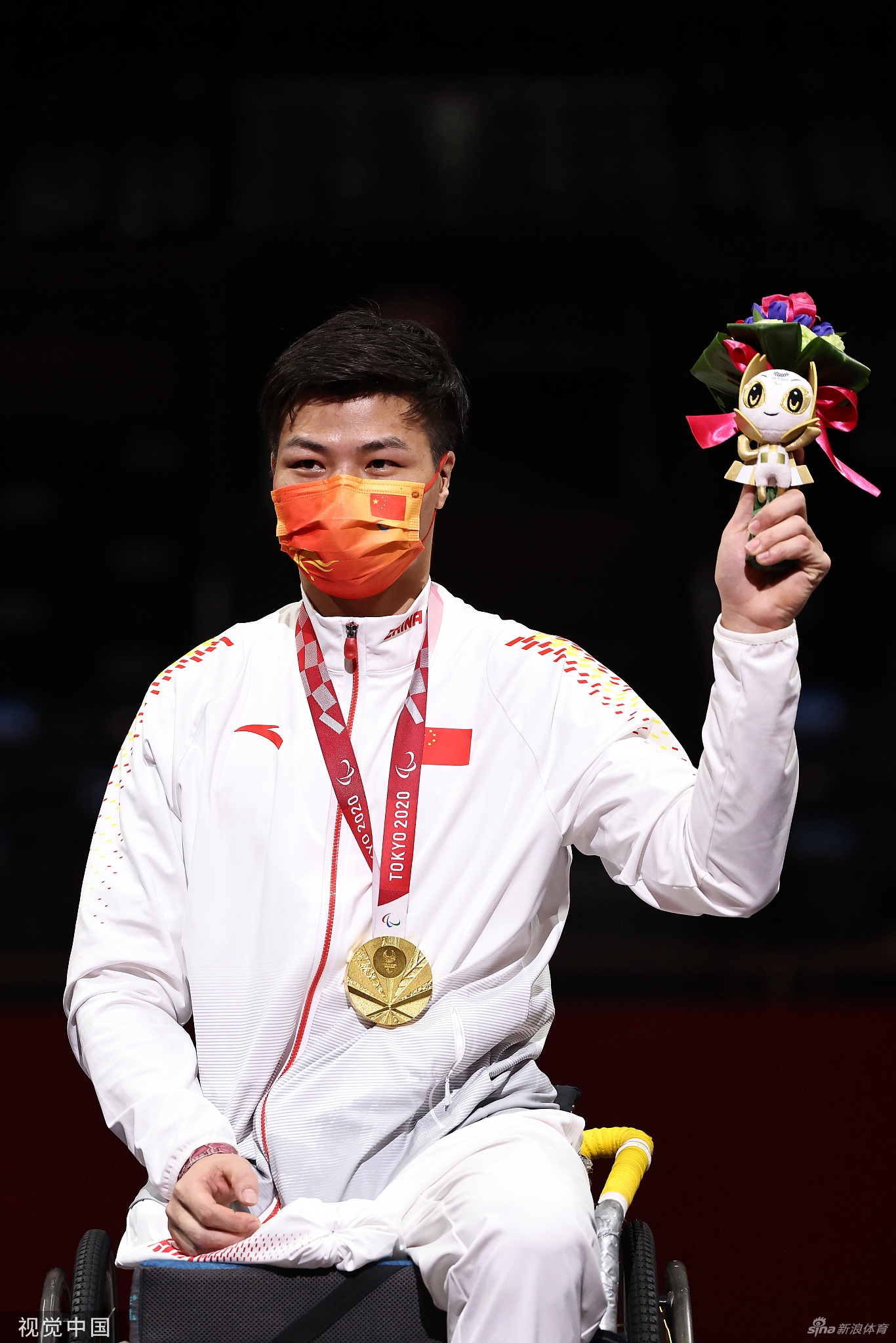 李豪为中国代表团夺得残奥首金