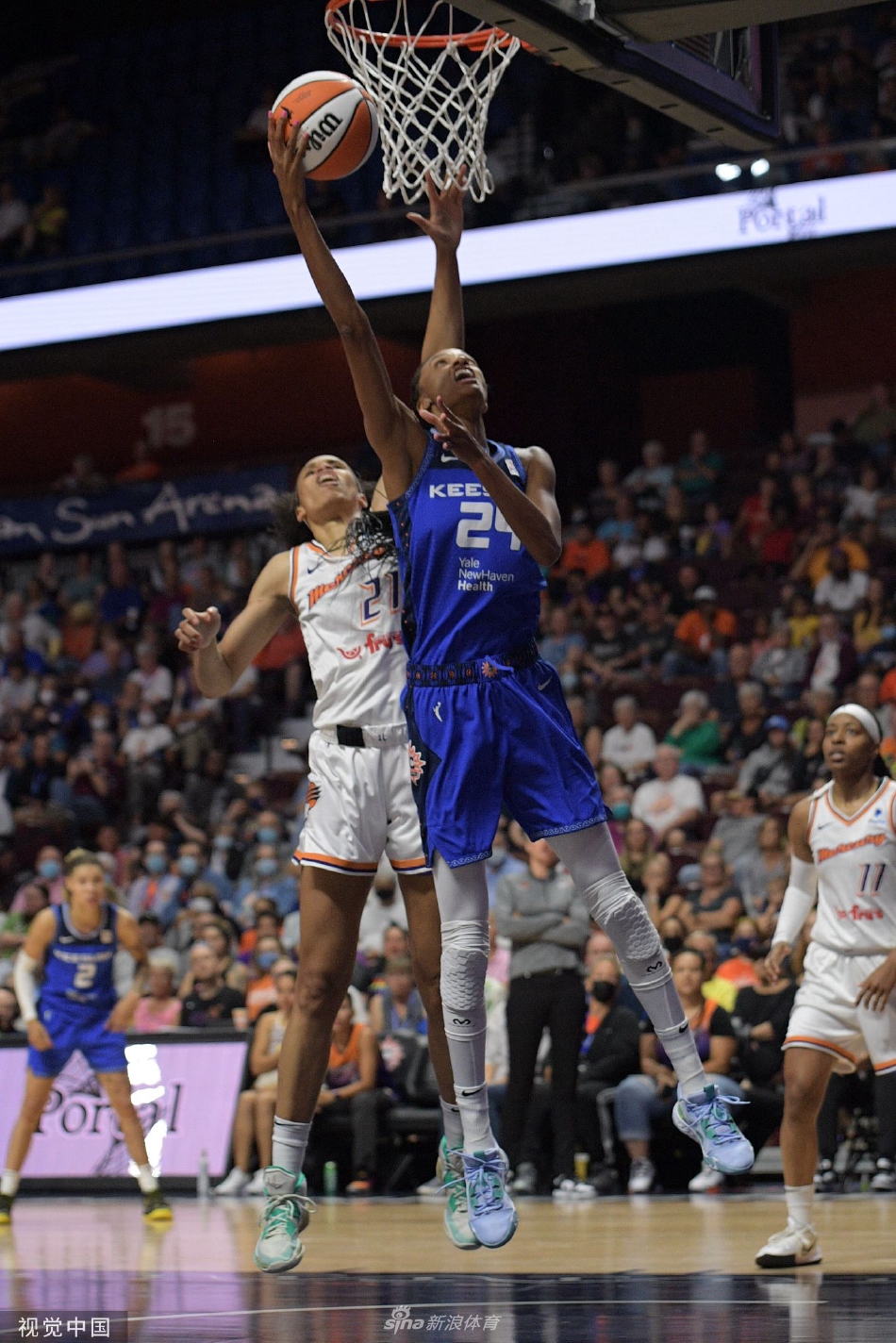 wnba常规赛菲尼克斯水星6387康涅狄格太阳