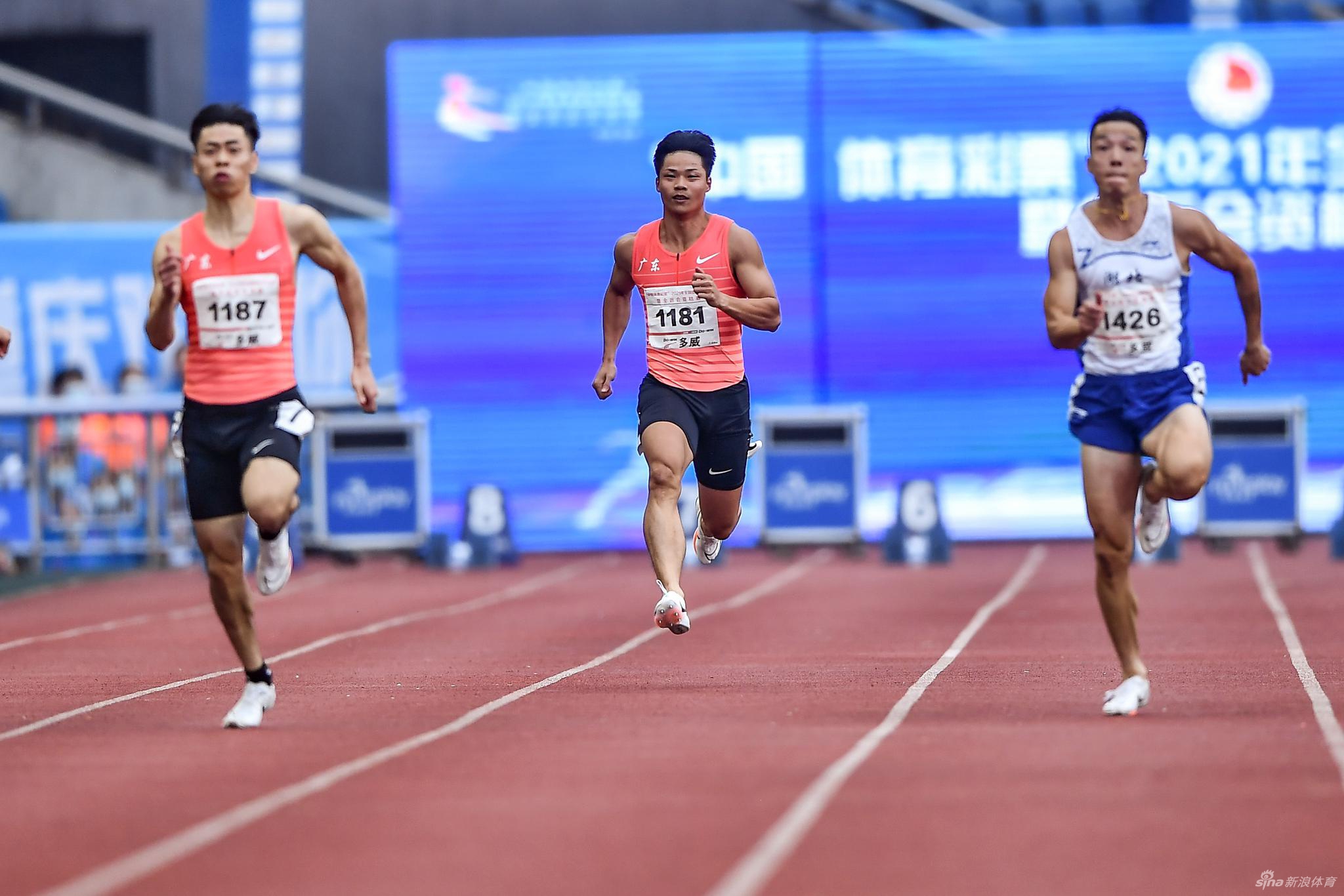 全锦赛百米决赛苏炳添遭赛季首败