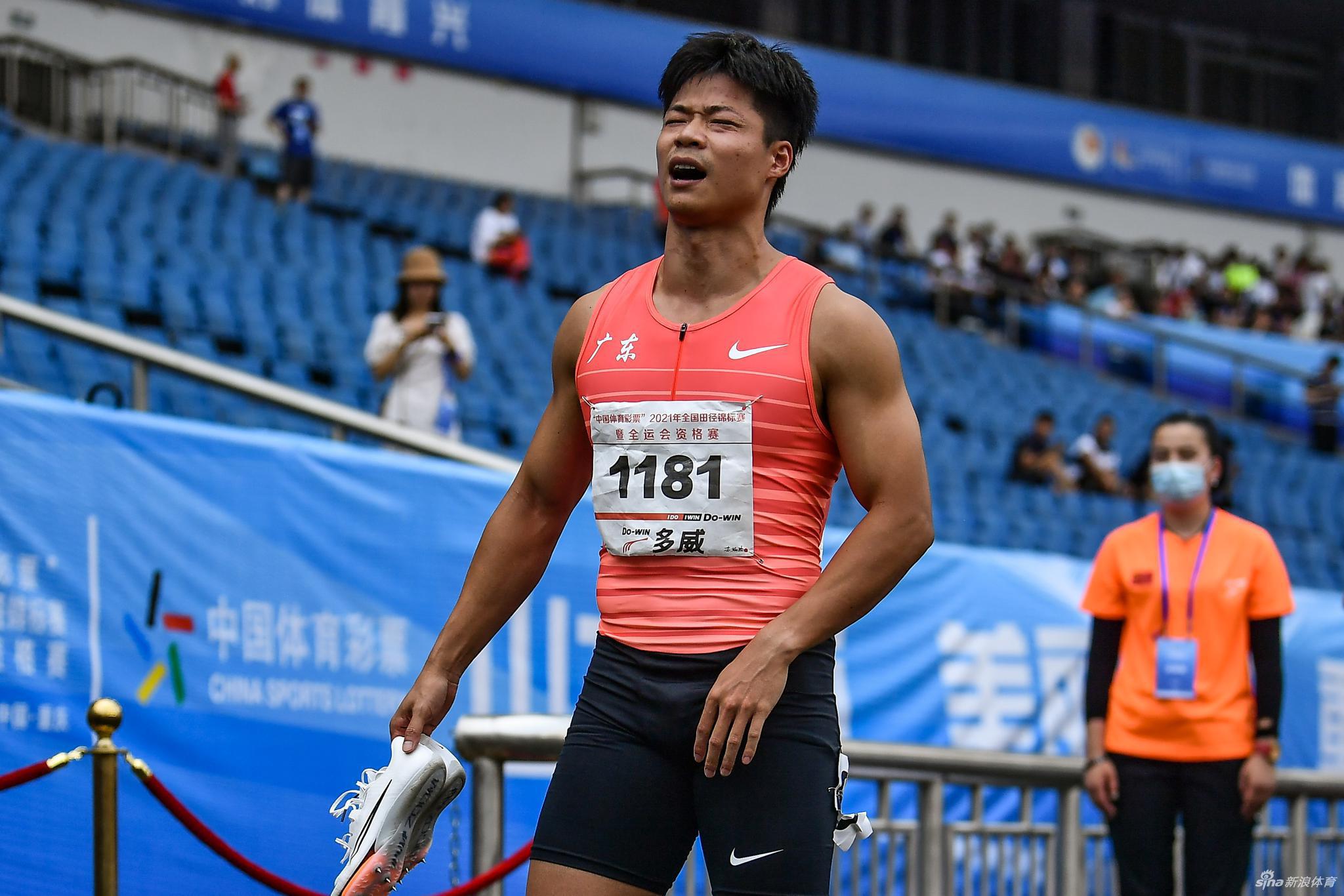 全锦赛百米决赛苏炳添遭赛季首败