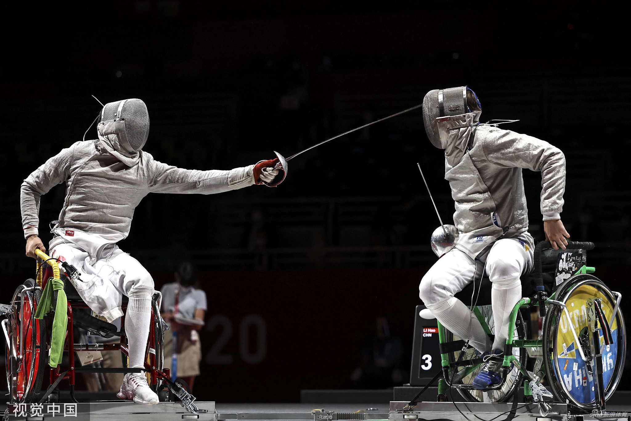 李豪为中国代表团夺得残奥首金