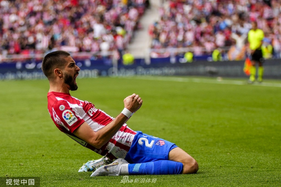 [西甲]马竞2-1西班牙人 武磊替补出场