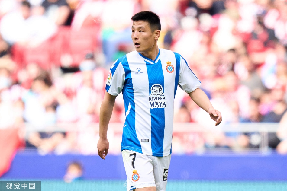 [西甲]马竞2-1西班牙人 武磊替补出场