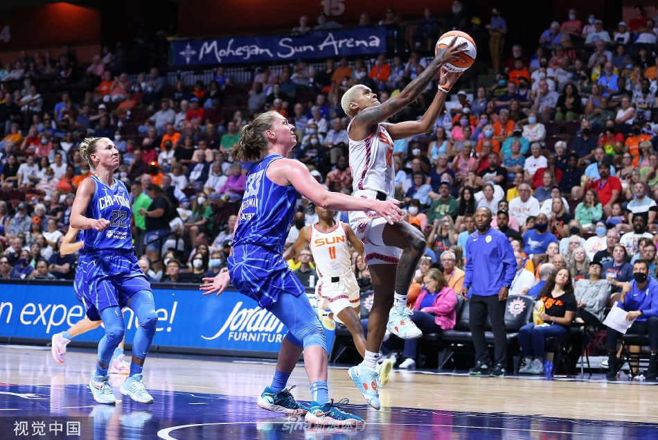 [WNBA常规赛]芝加哥天空95-92康涅狄格太阳