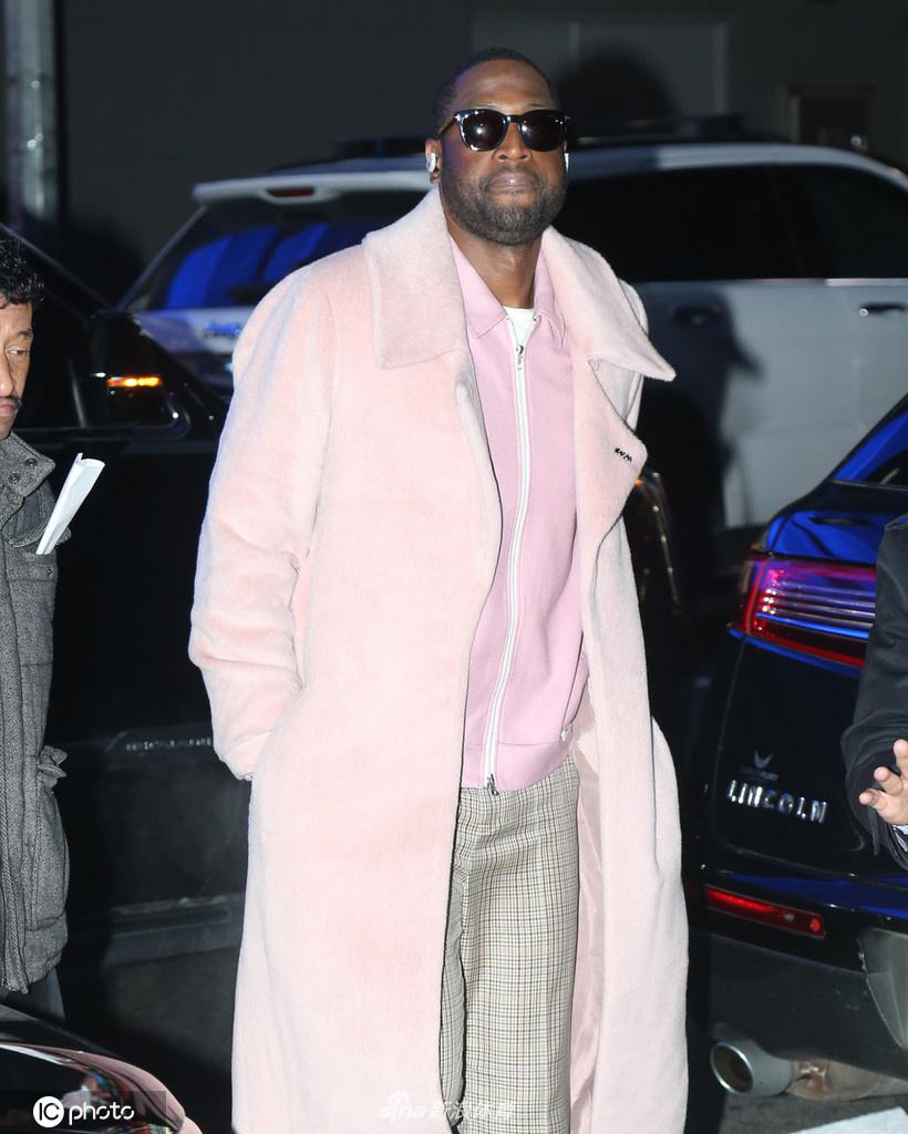 韦德前往录制《早安美国》节目