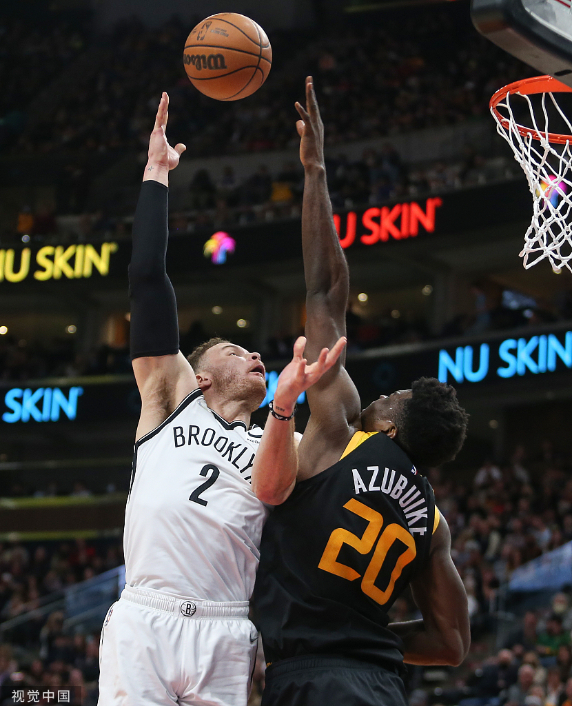 [NBA]篮网102-125爵士 遭遇七连败