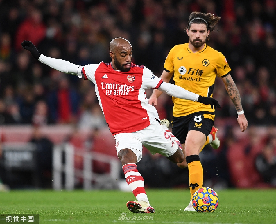 [英超]阿森纳2-1狼队 卡泽特补时绝杀