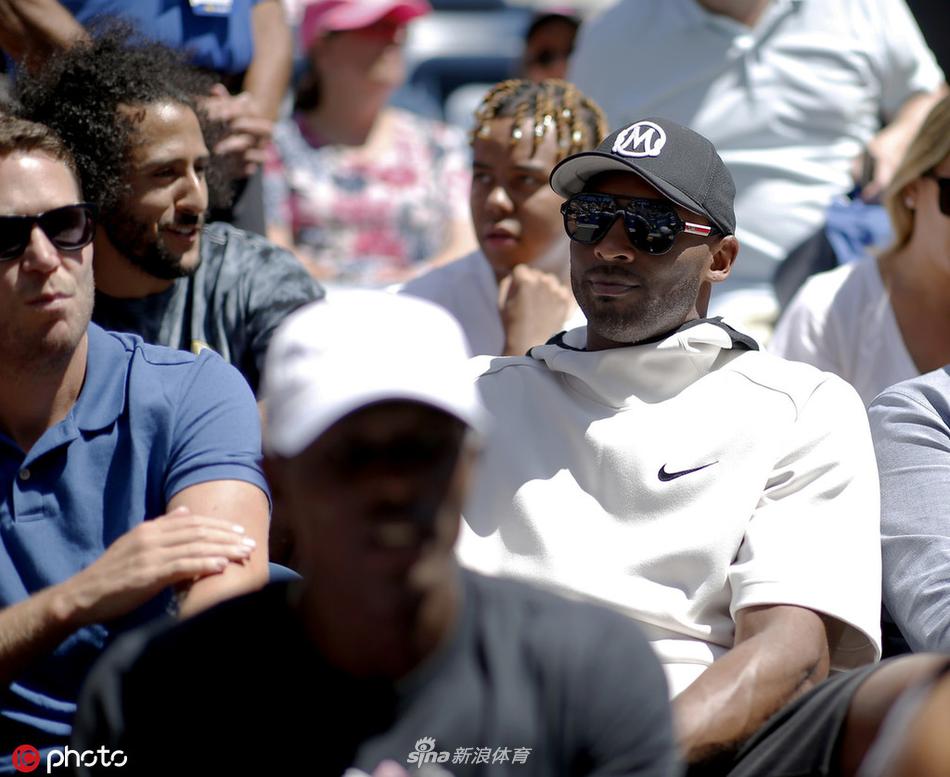 科比现场观战美网