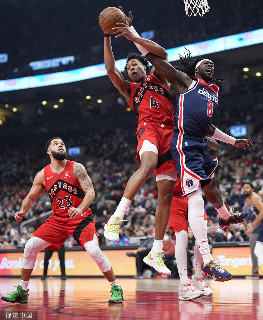 [NBA常规赛]奇才90-102猛龙