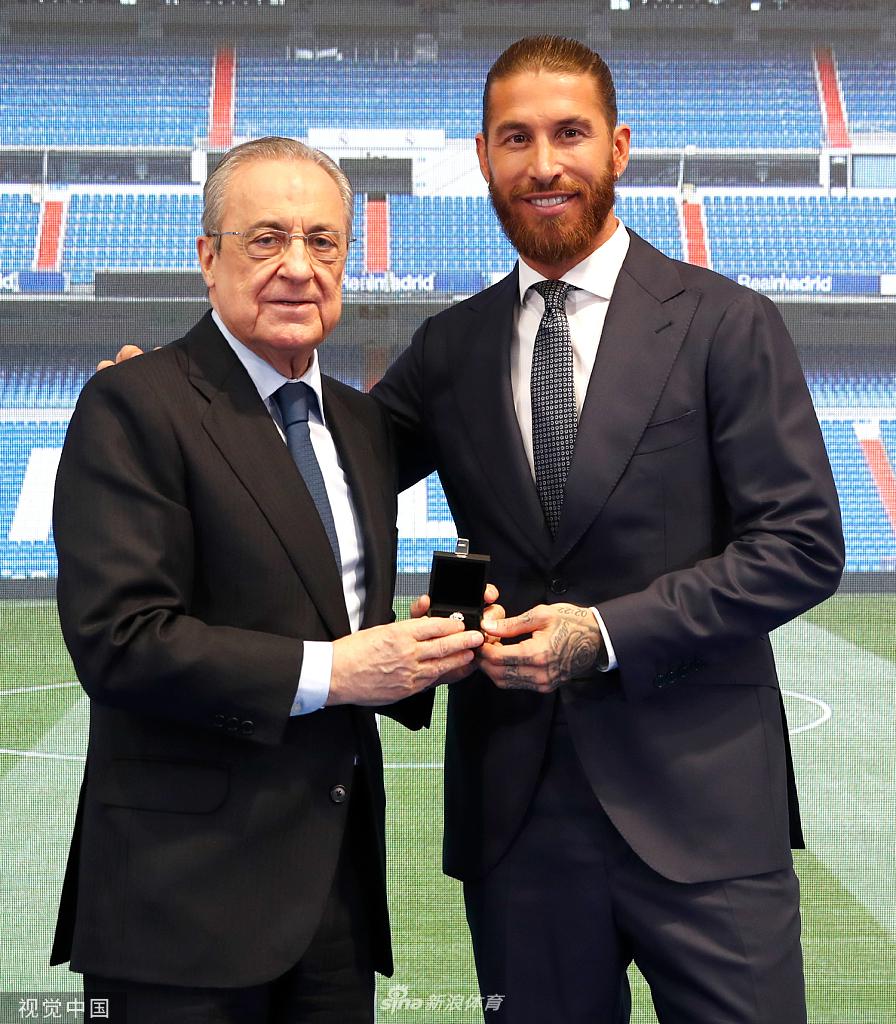 皇马为队长拉莫斯举行告别仪式