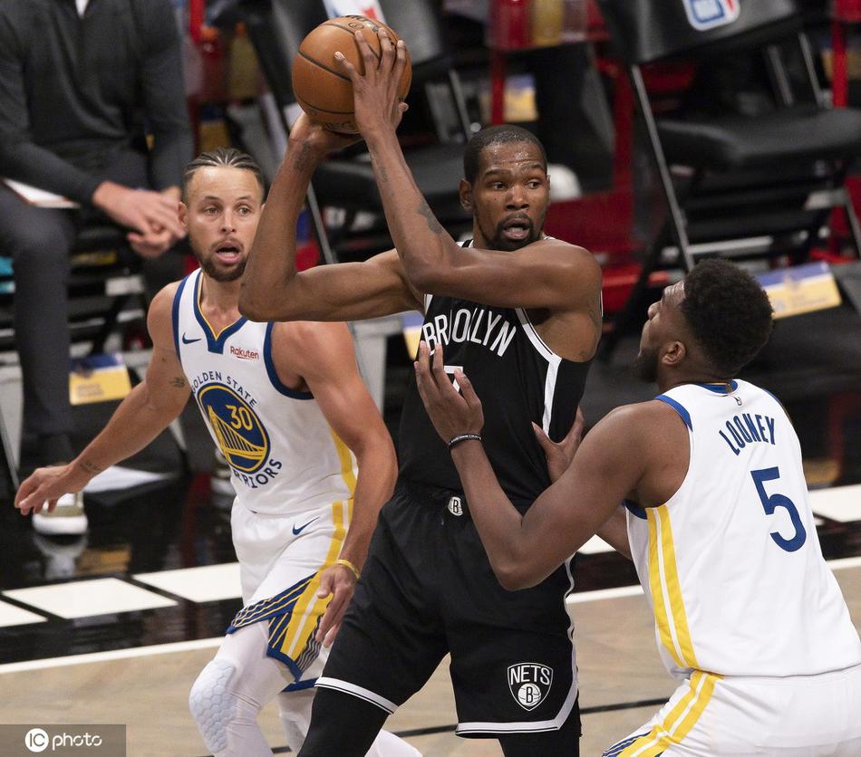 [NBA揭幕战]篮网125-99勇士 杜兰特欧文合砍48分