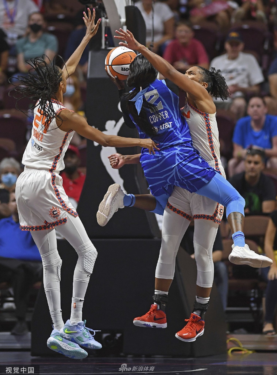 [WNBA常规赛]芝加哥天空95-92康涅狄格太阳