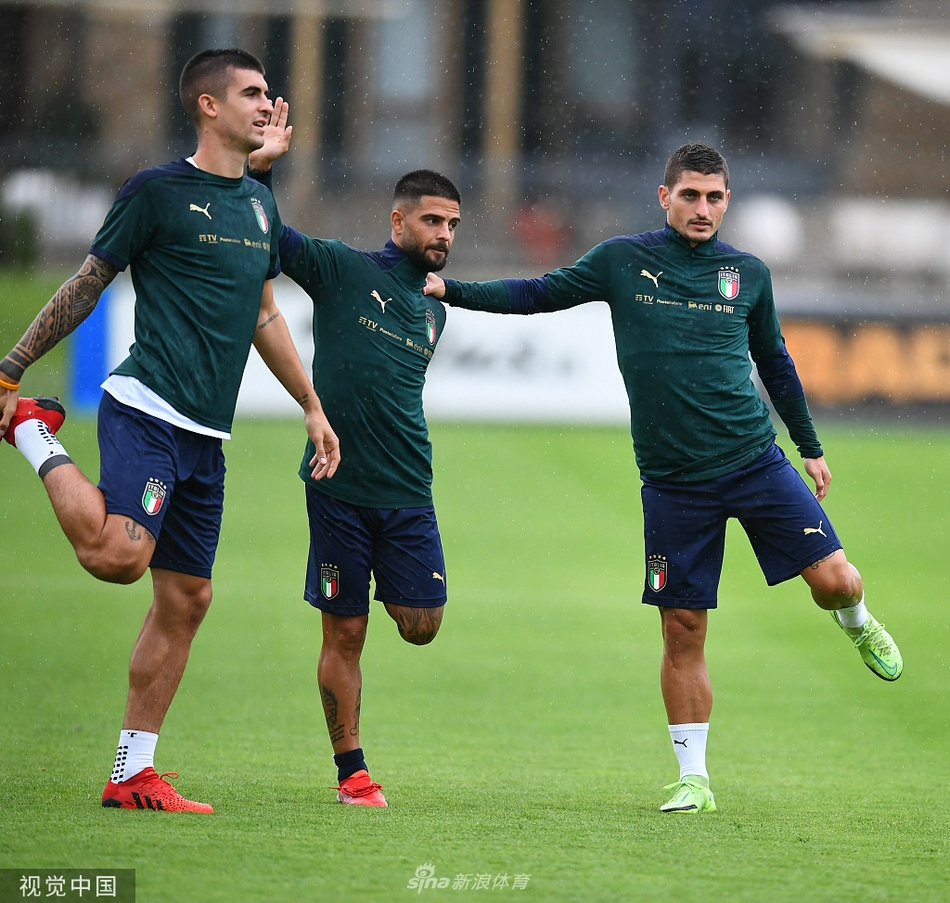 意大利队训练备战世预赛