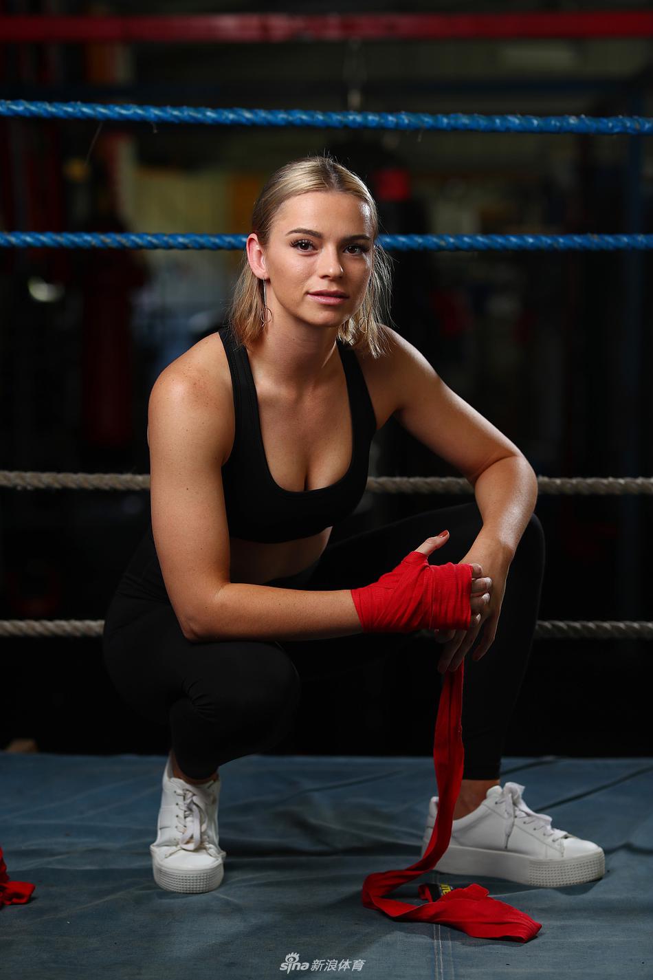 澳大利亚拳击选手拍摄写真