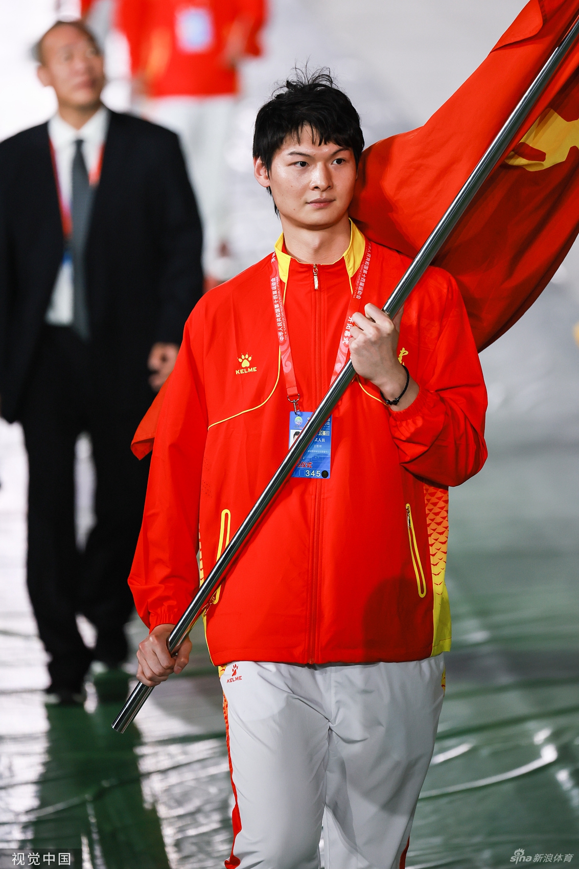 福建体育代表队旗手王哲林