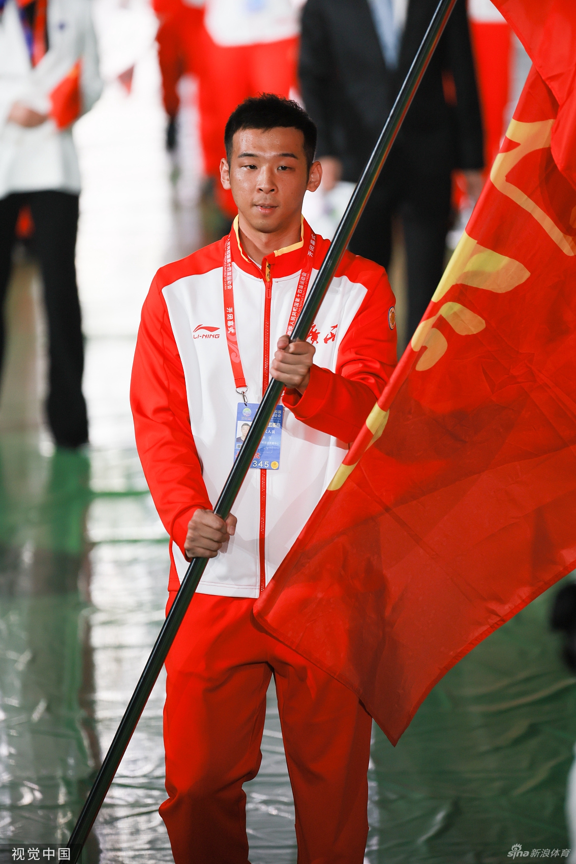 广西体育代表队旗手鲁恺