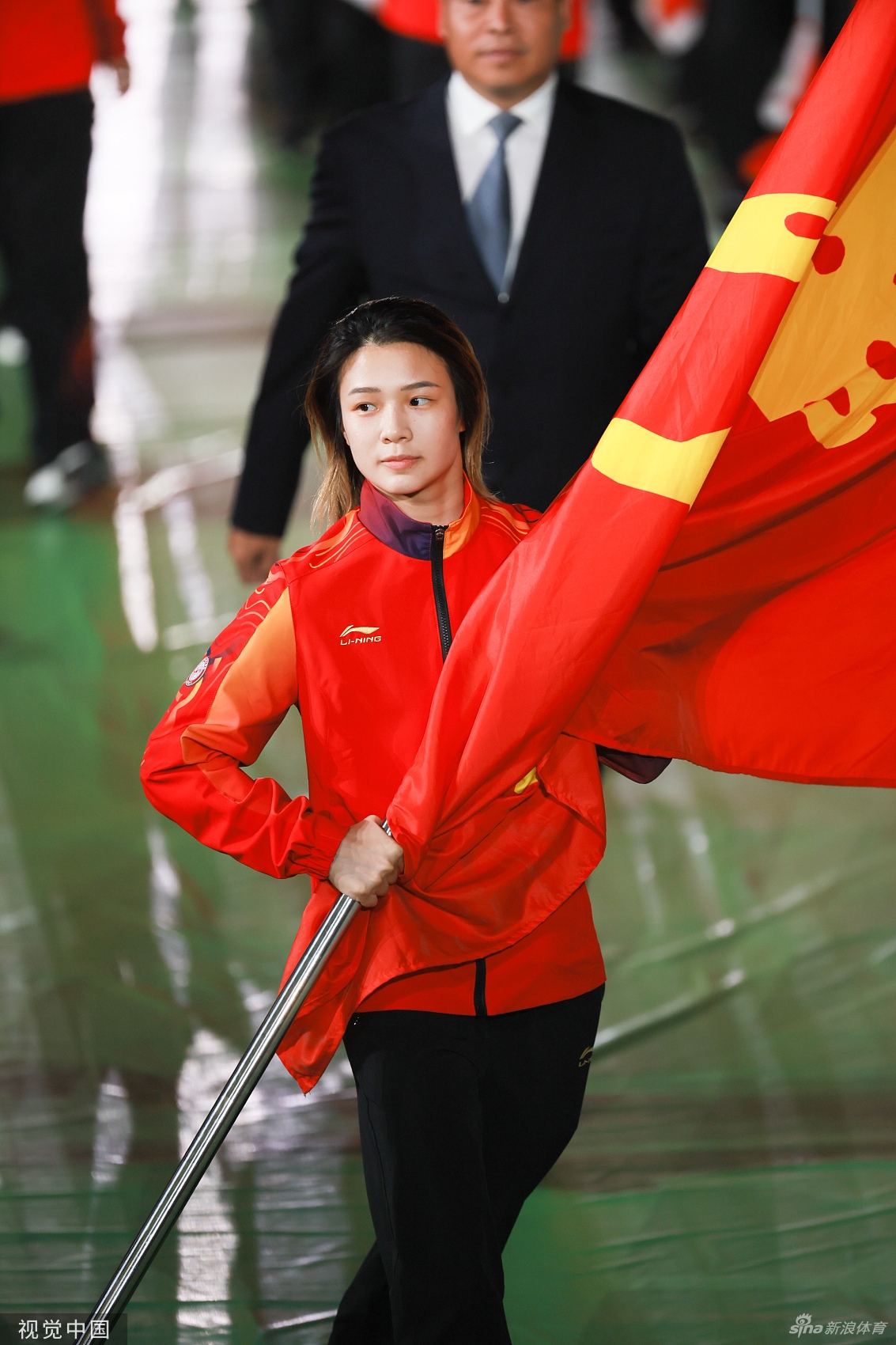 重庆体育代表队旗手施廷懋