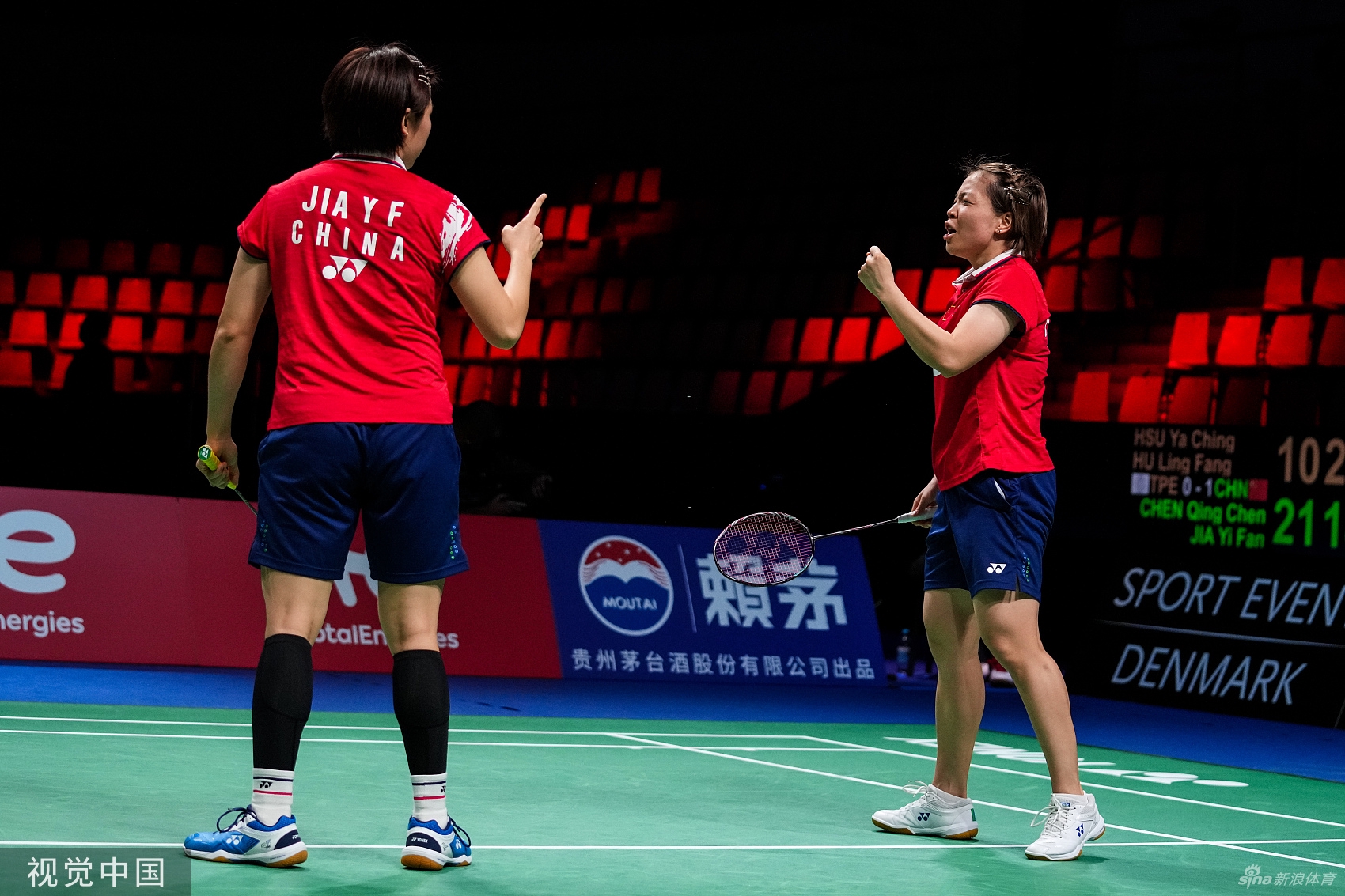 [尤伯杯]中国队淘汰中国台北晋级半决赛