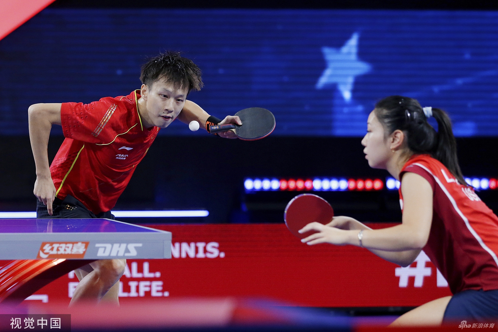 [世乒赛]中美组合林高远/张安3-1德国组合