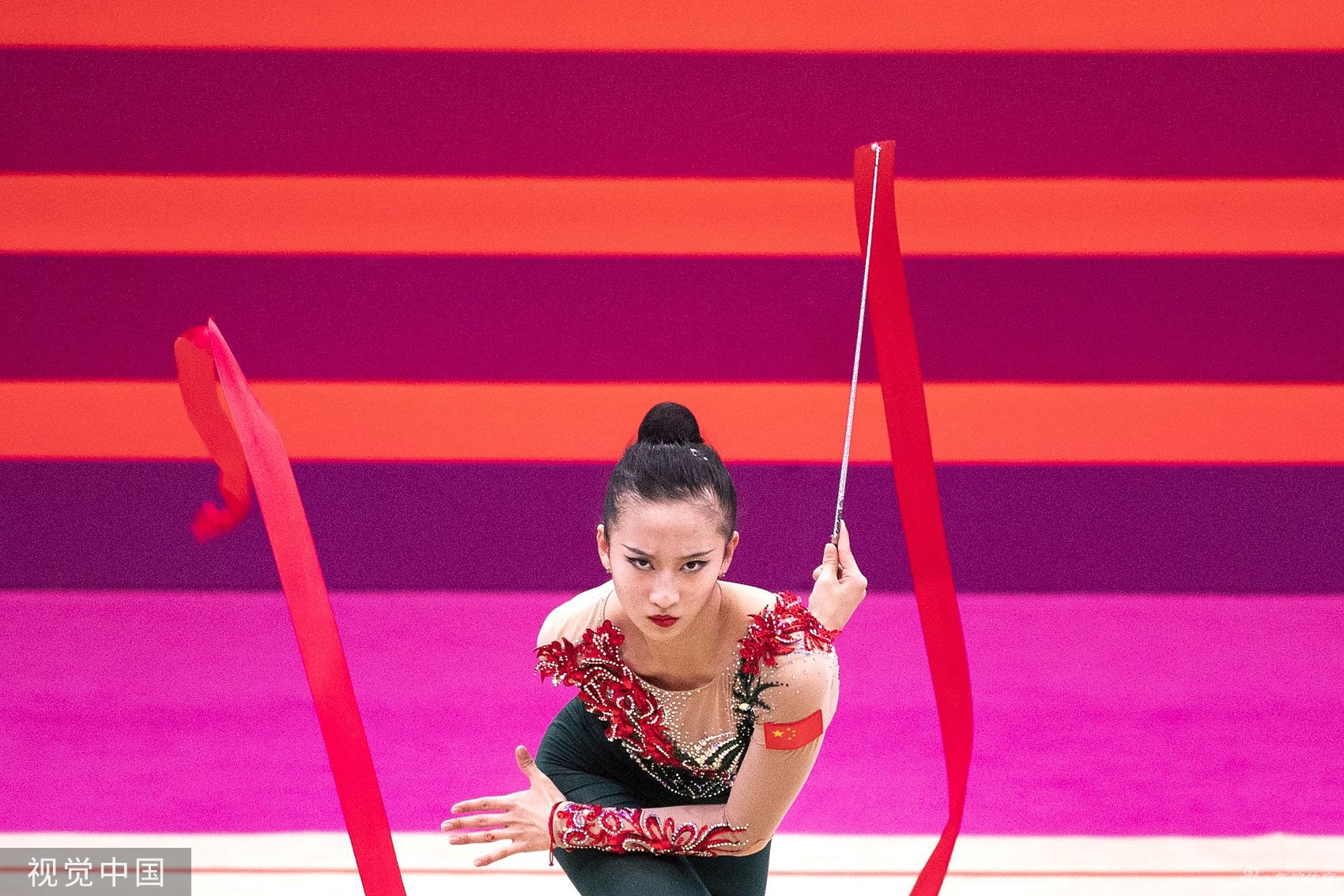 赵樾/王子露出战艺术体操世锦赛