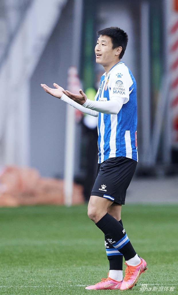 [西乙]希洪竞技1-1西班牙人 武磊替补出战
