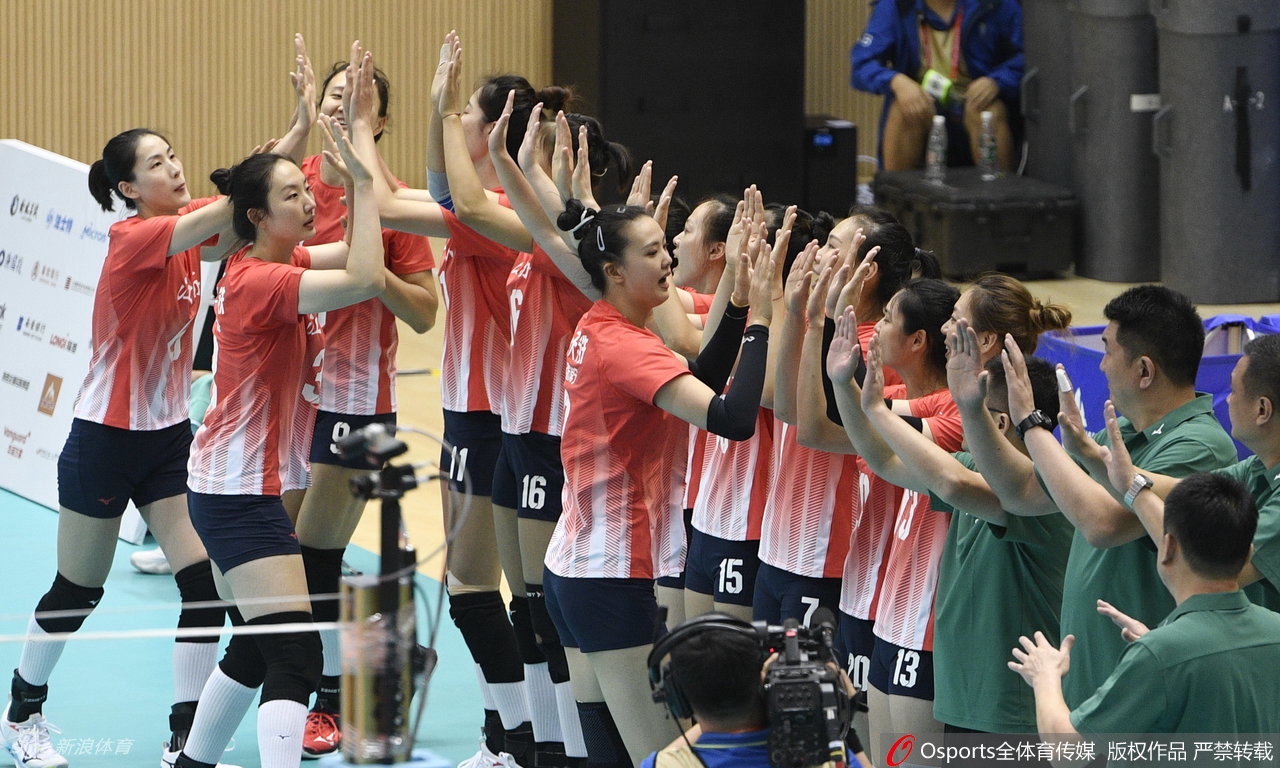 [全运女排]江苏女排3-2力克天津