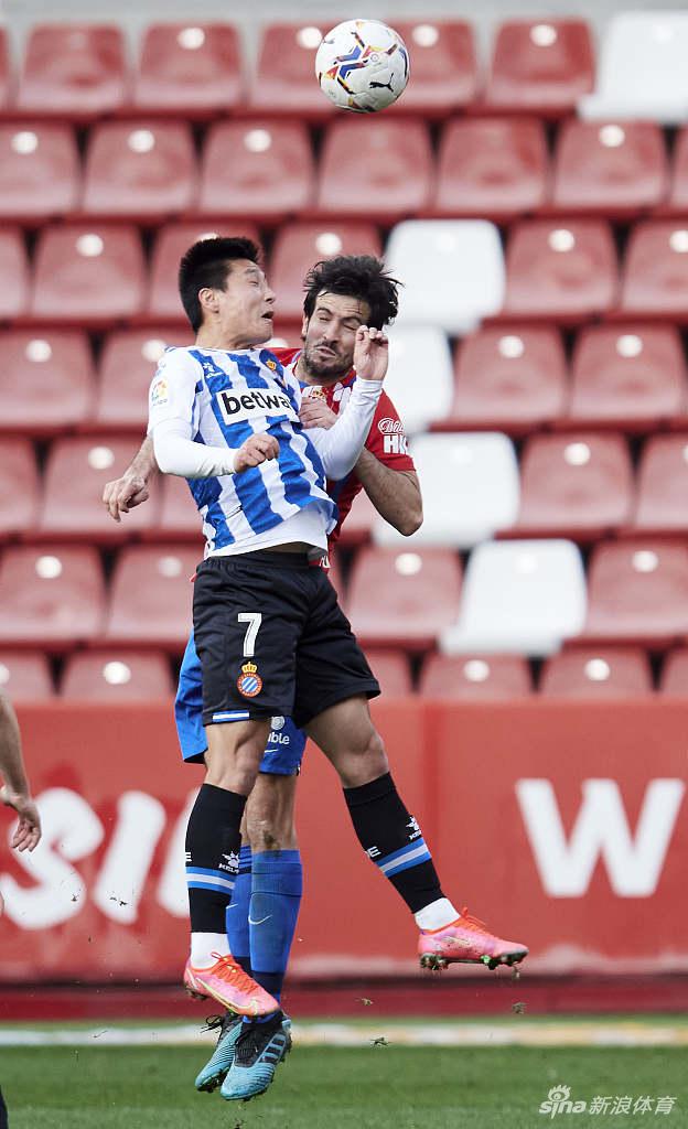 [西乙]希洪竞技1-1西班牙人 武磊替补出战