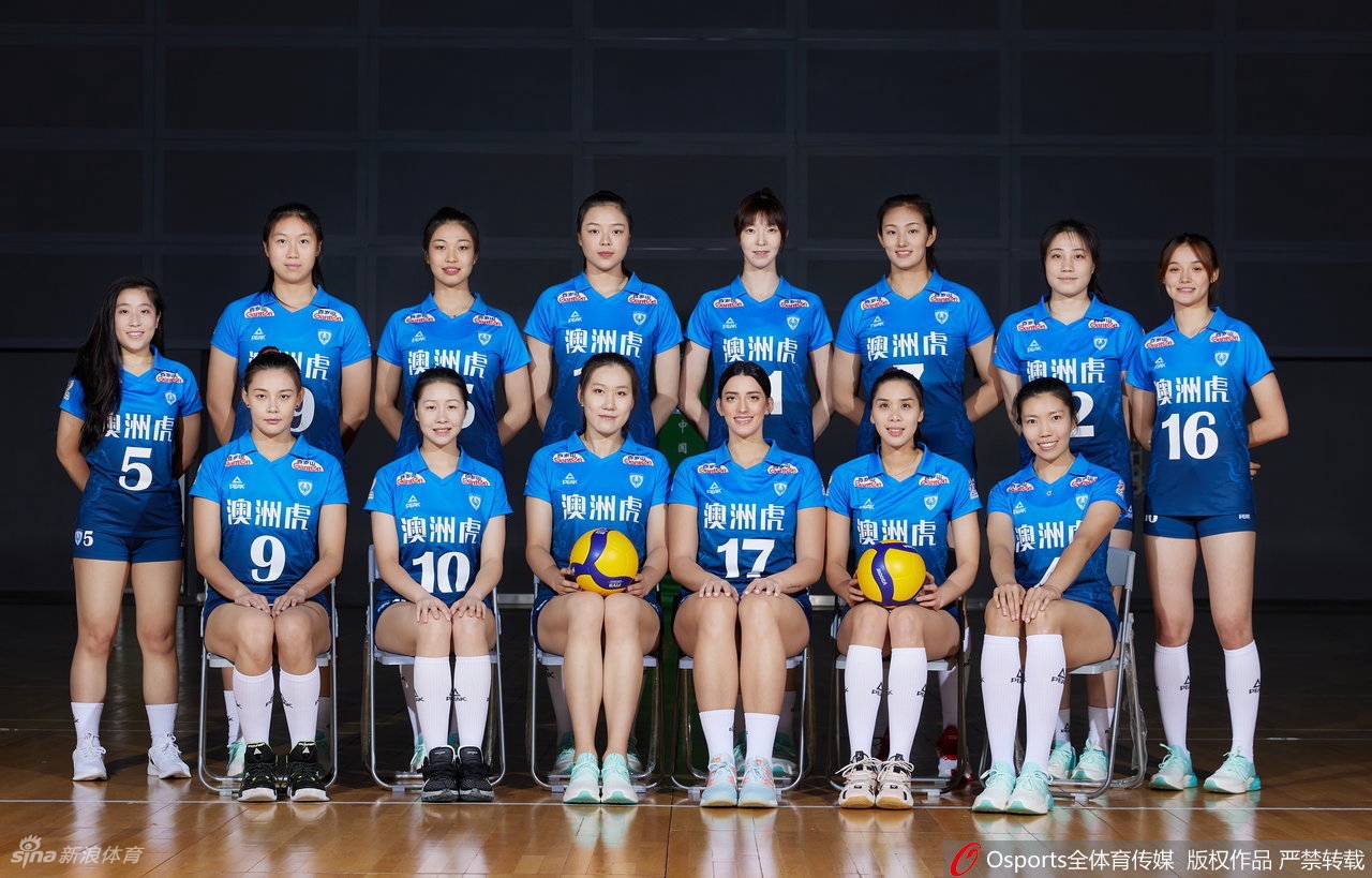 深圳女排拍摄排超联赛官方写真