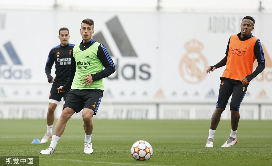 皇家马德里训练备战