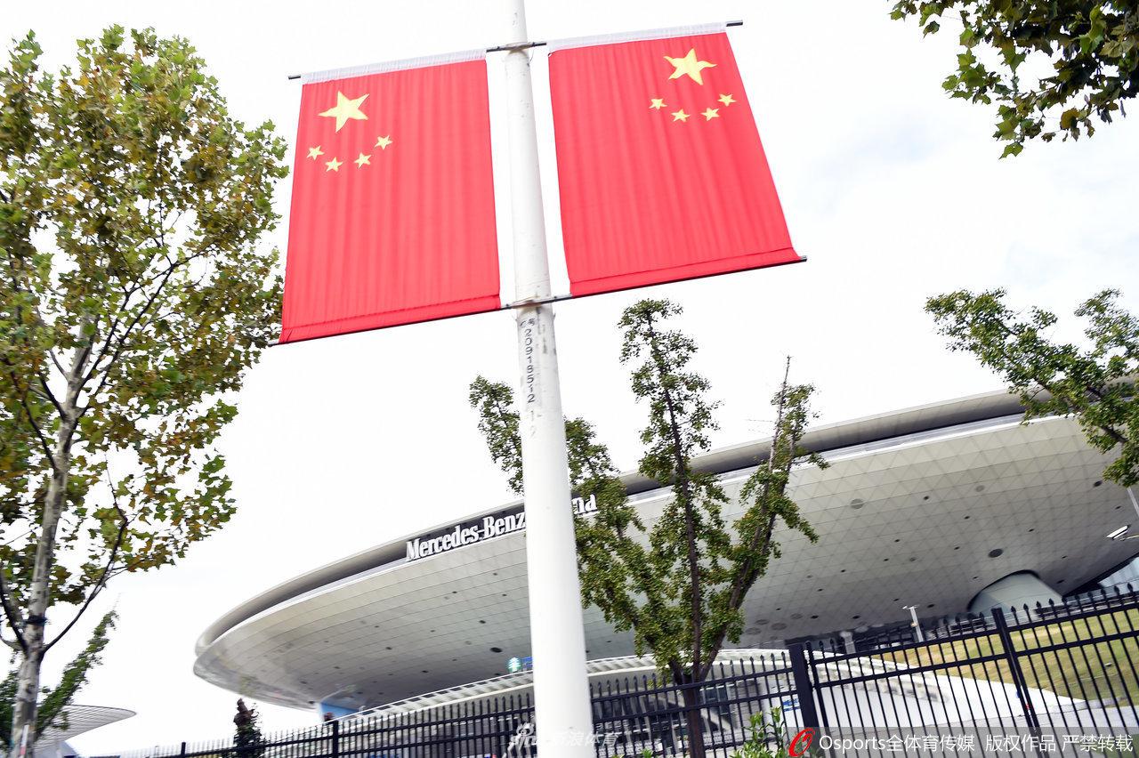 上海拆除NBA中国赛宣传海报 赛前训练取消场面冷清
