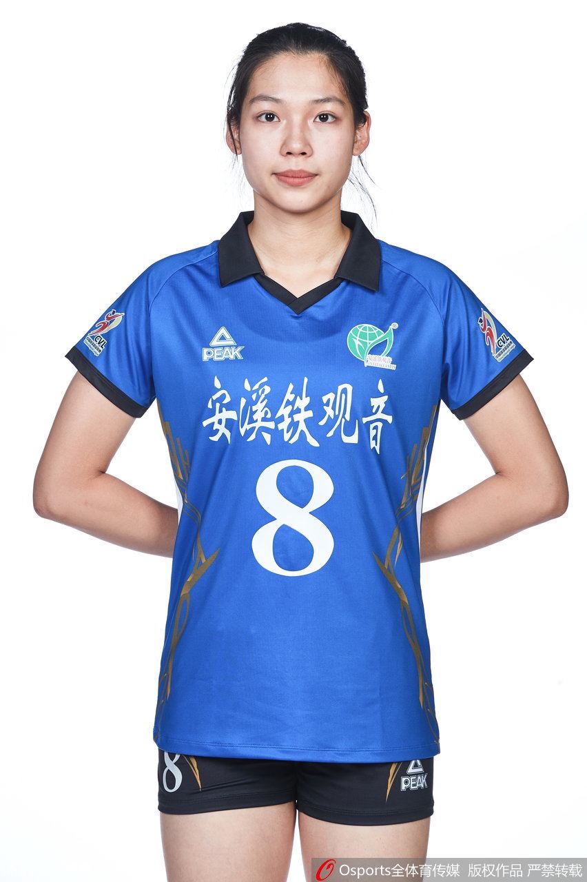 福建女排拍摄排超联赛官方写真