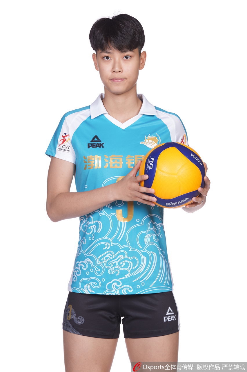 天津女排拍摄排超联赛官方写真