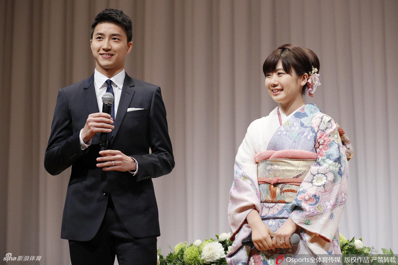 福原爱江宏杰宣布离婚 共同抚养儿女