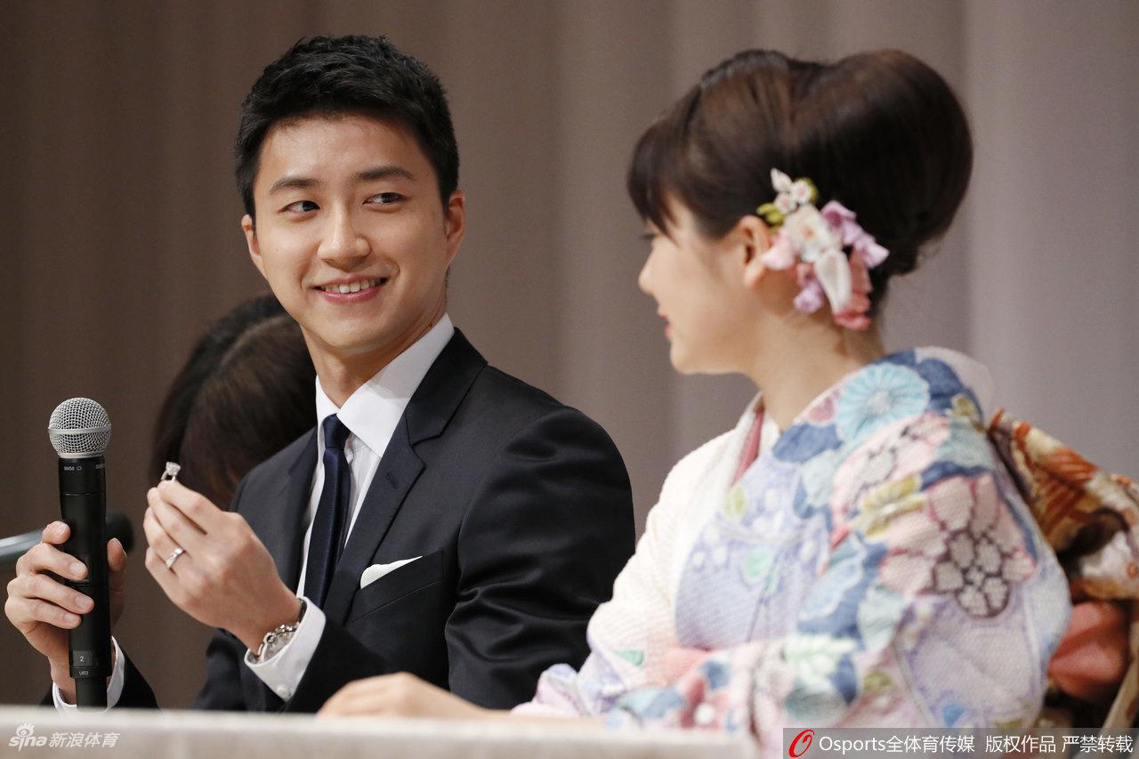 福原爱江宏杰宣布离婚 共同抚养儿女