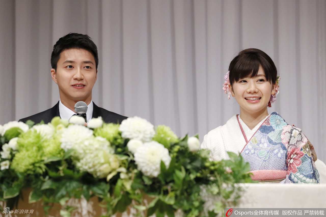 福原爱江宏杰宣布离婚 共同抚养儿女