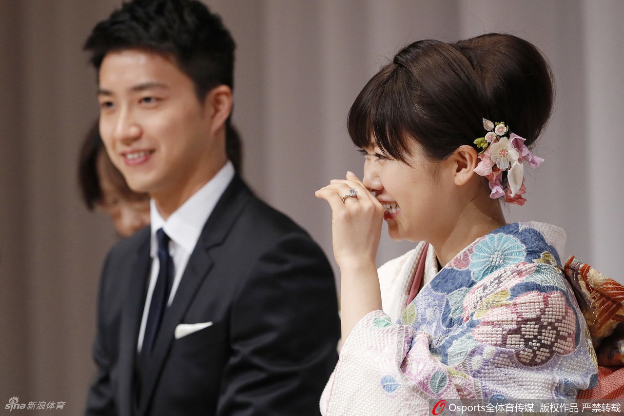 福原爱江宏杰宣布离婚 共同抚养儿女