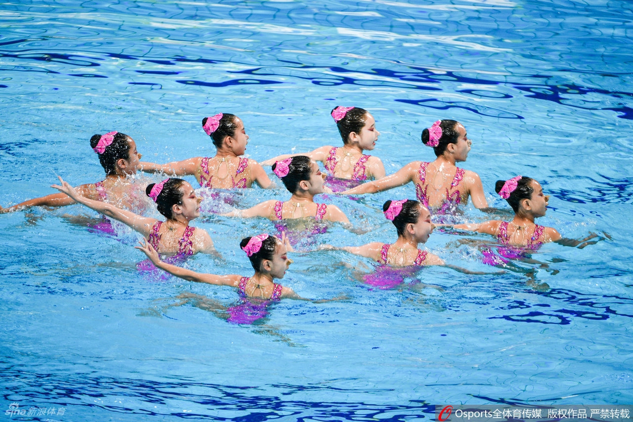 全运会：花样游泳自由组合北京队夺冠