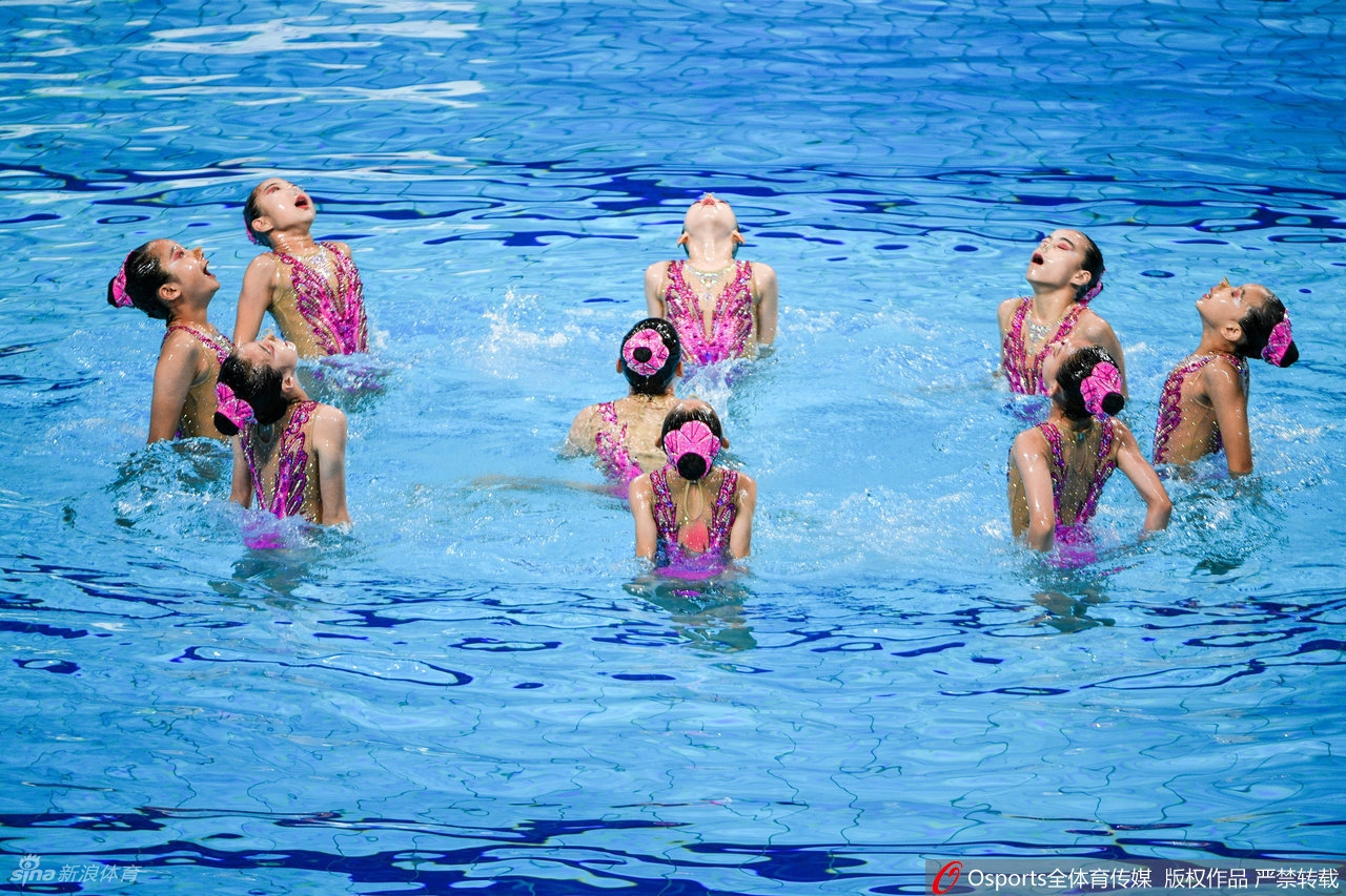 全运会：花样游泳自由组合北京队夺冠
