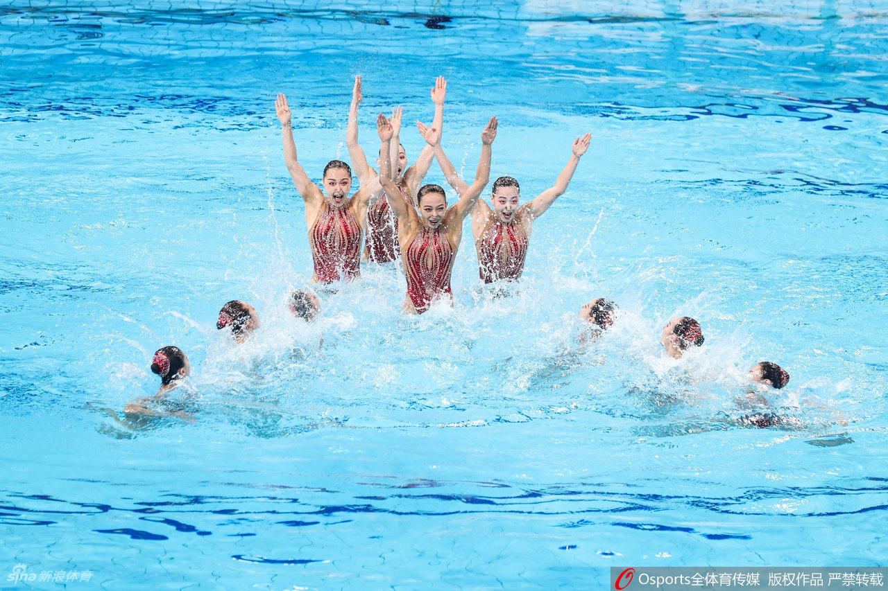 全运会：花样游泳自由组合北京队夺冠