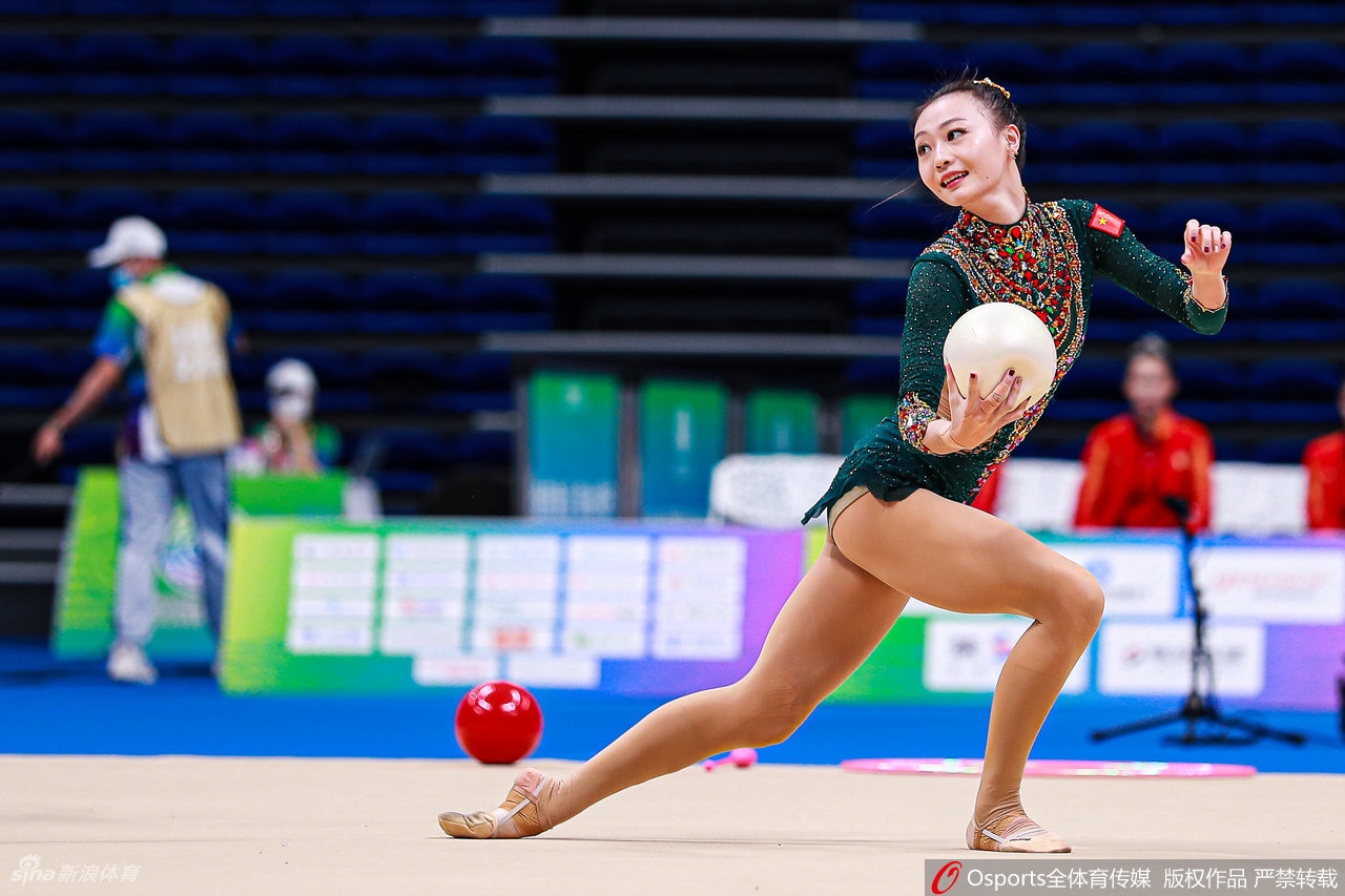 全运艺术体操集体全能联合队夺冠