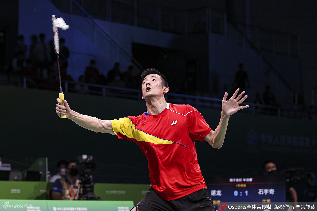 [全运]羽毛球男单半决赛谌龙不敌石宇奇