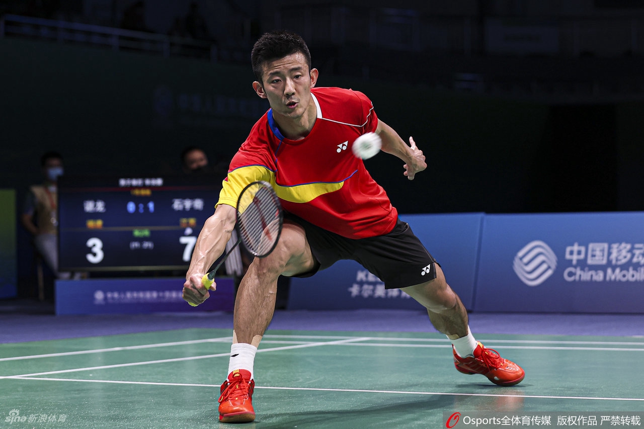 [全运]羽毛球男单半决赛谌龙不敌石宇奇